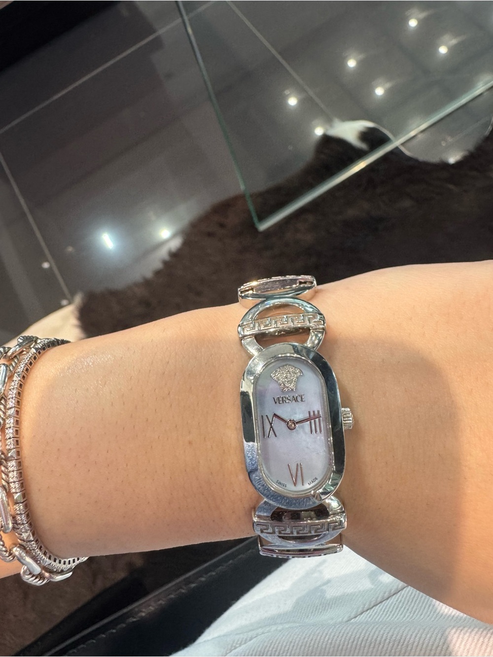 New Authentic Versace Faubourg de Paris SSQ99 Ladies Stainless Steel Watch